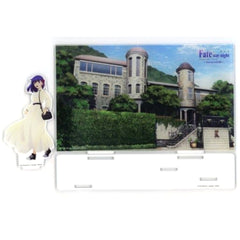 Fate/stay night: Heaven's Feel x Kobe Kankokyoku Collabo Sakura Matou Uroko House Acrylic Stand Acrylic Stands [USED]