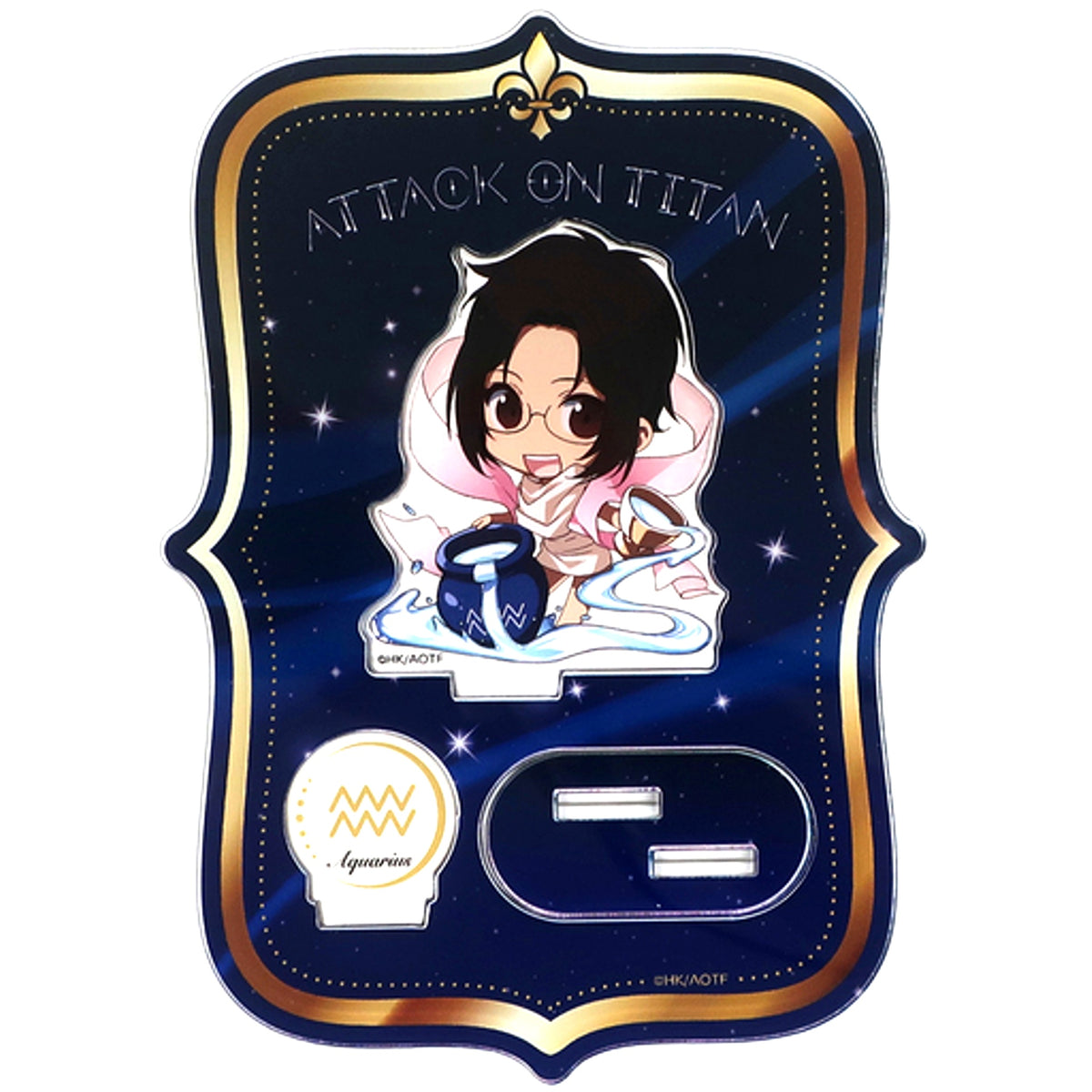 Hange Zoe Attack on Titan x Princess Cafe Constellation Acrylic Stand B [USED]