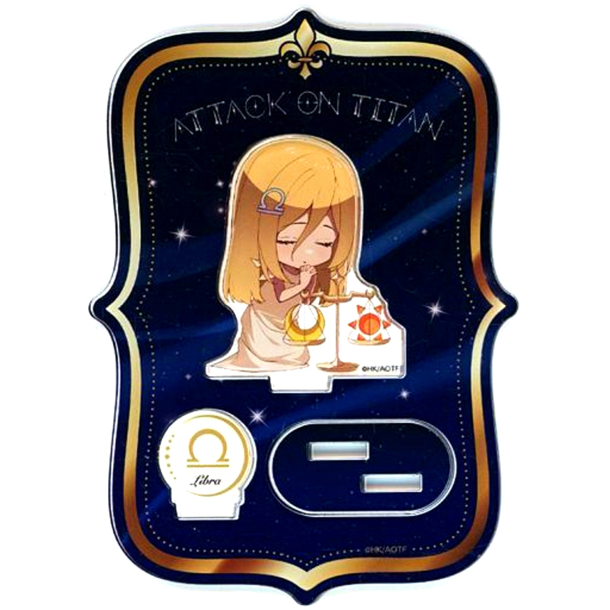 Historia Reiss Attack on Titan x Princess Cafe Constellation Acrylic Stand B [USED]
