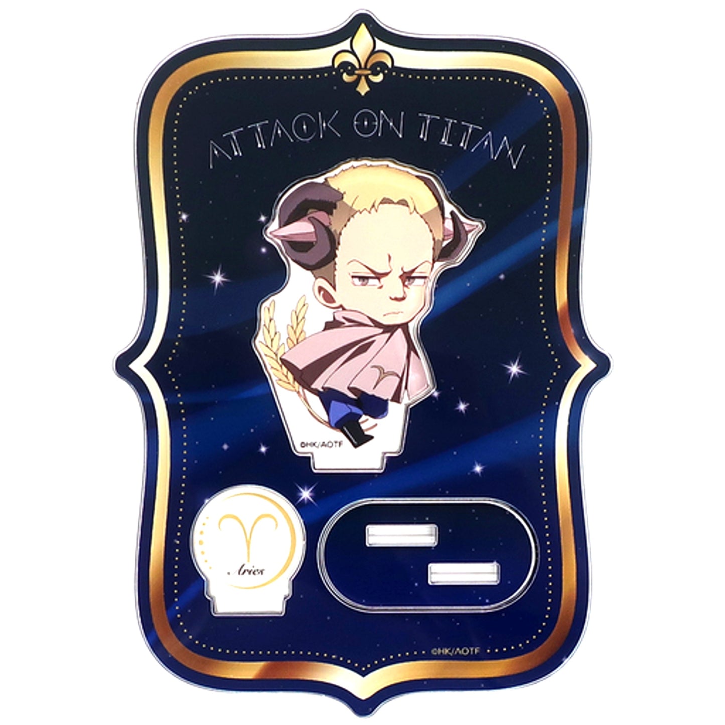 Reiner Braun Attack on Titan x Princess Cafe Constellation Acrylic Stand B [USED]