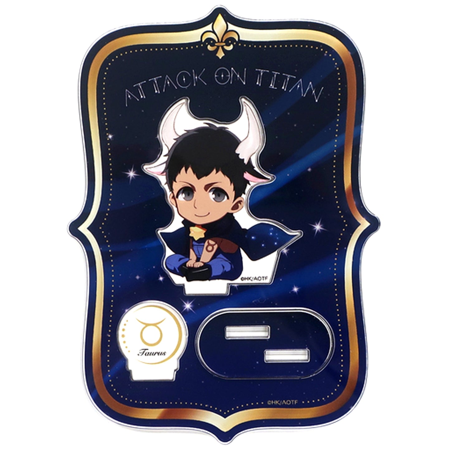 Bertholdt Hoover Attack on Titan PRINCESS CAFE Constellation Acrylic Stand B [USED]
