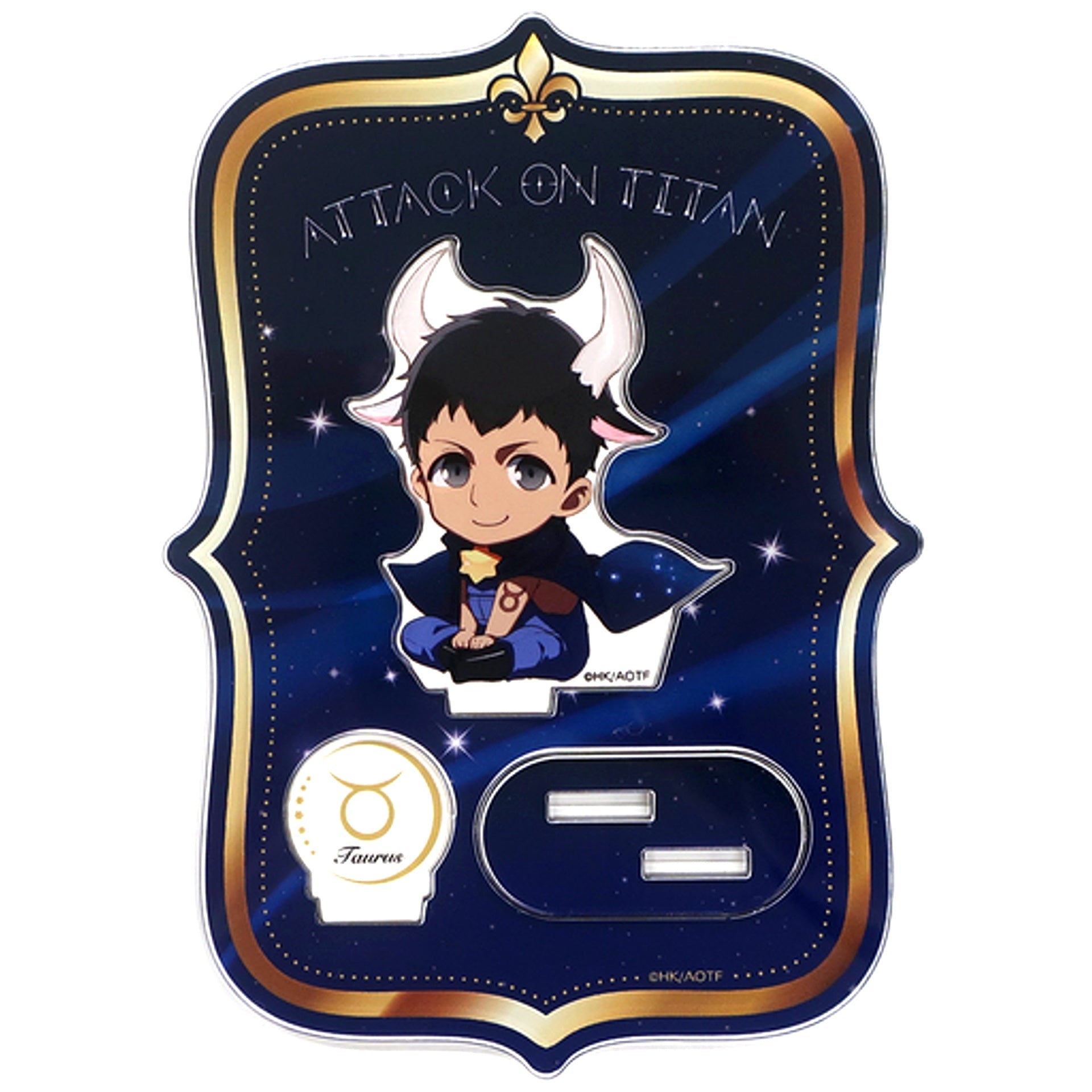 Bertholdt Hoover Attack on Titan PRINCESS CAFE Constellation Acrylic Stand B [USED]