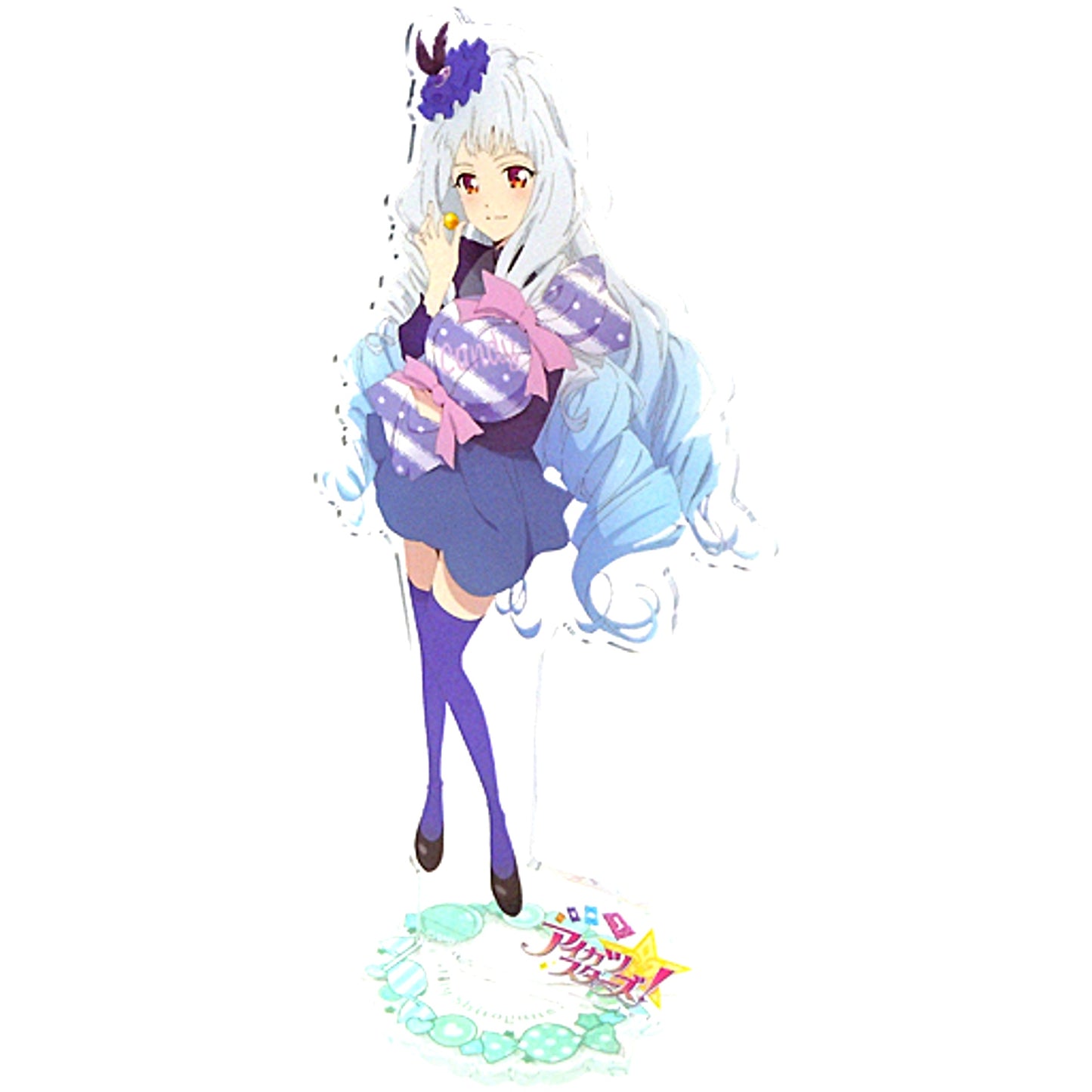 Lily Shirogane Acrylic Stand Pastel Candy Aikatsu Stars! Animate Limited [USED]