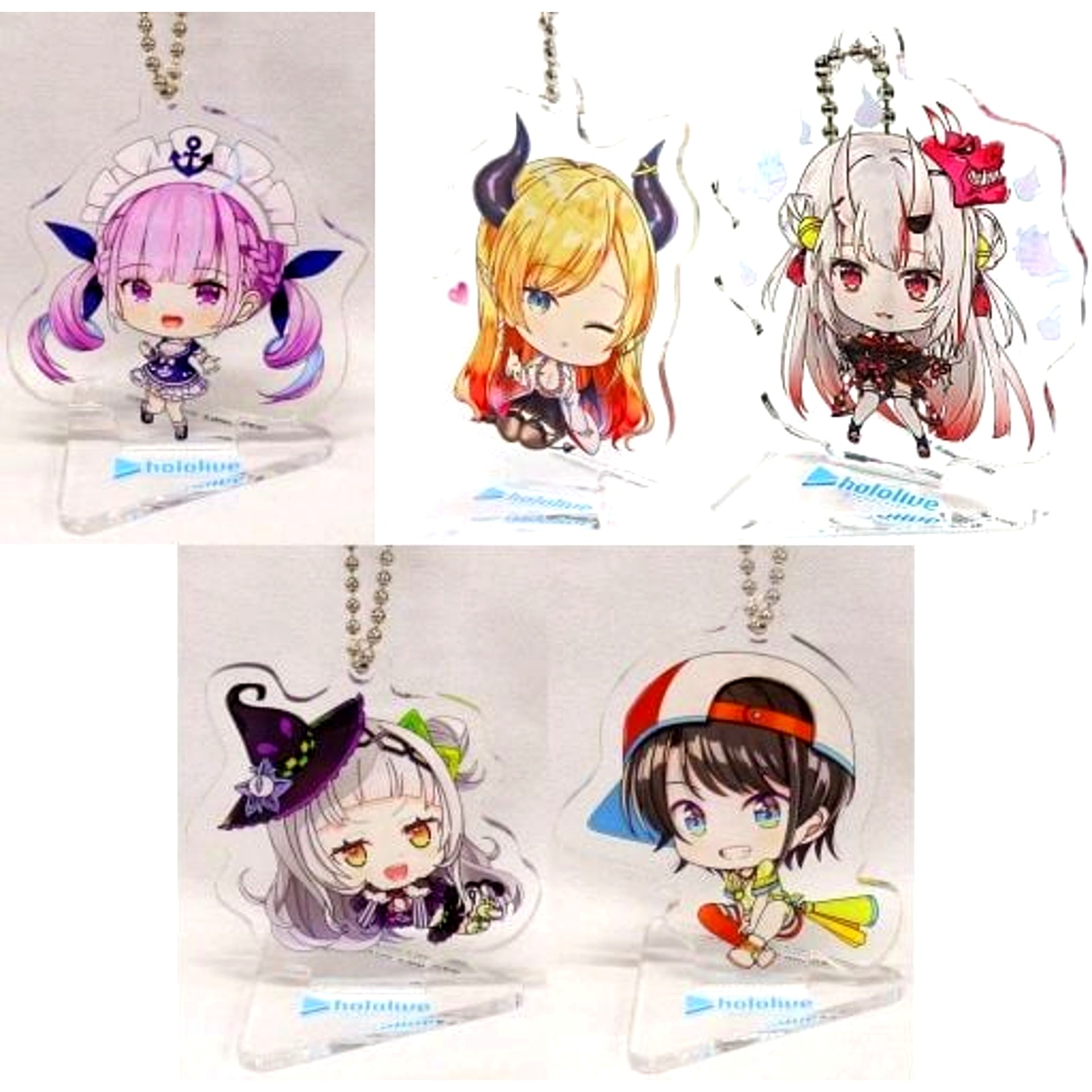 Set of 5 Hololive Acrylic Swing Collection 2nd Gen [USED]