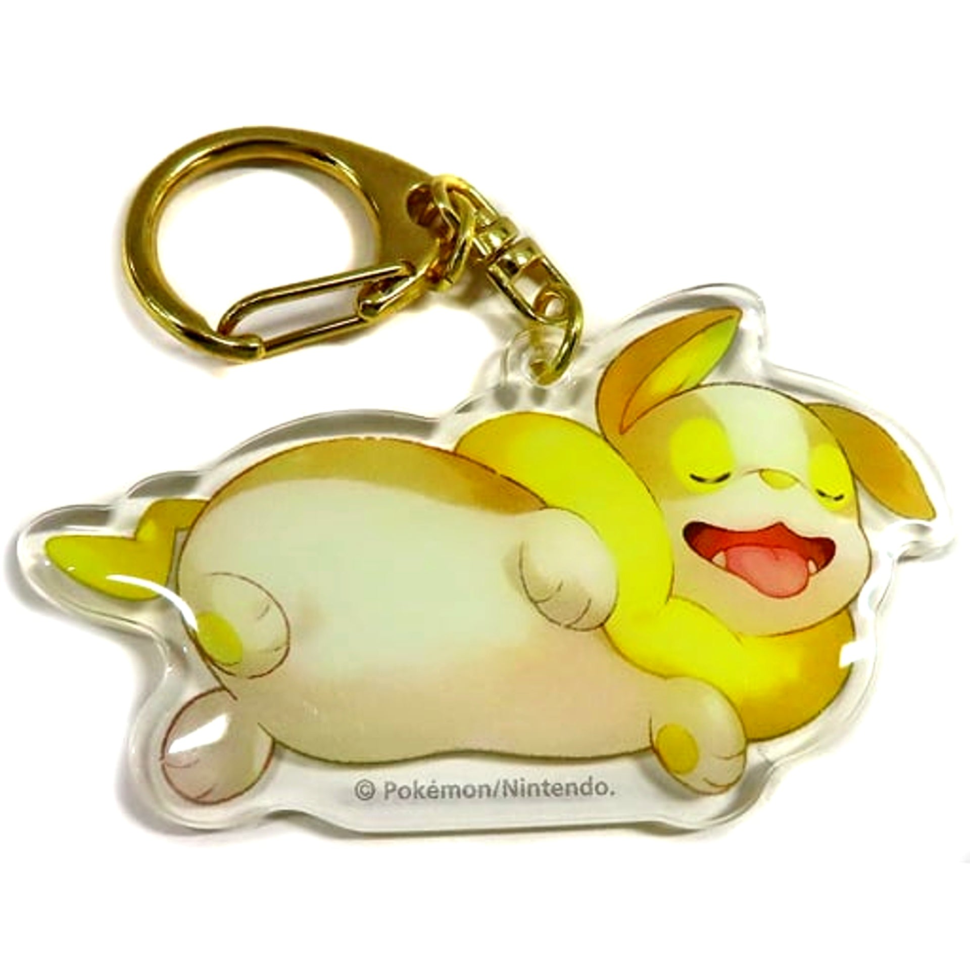 Yamper Pokemon Acrylic Keychain Collection Minna Otsukaresama Pokemon Center Limited [USED]