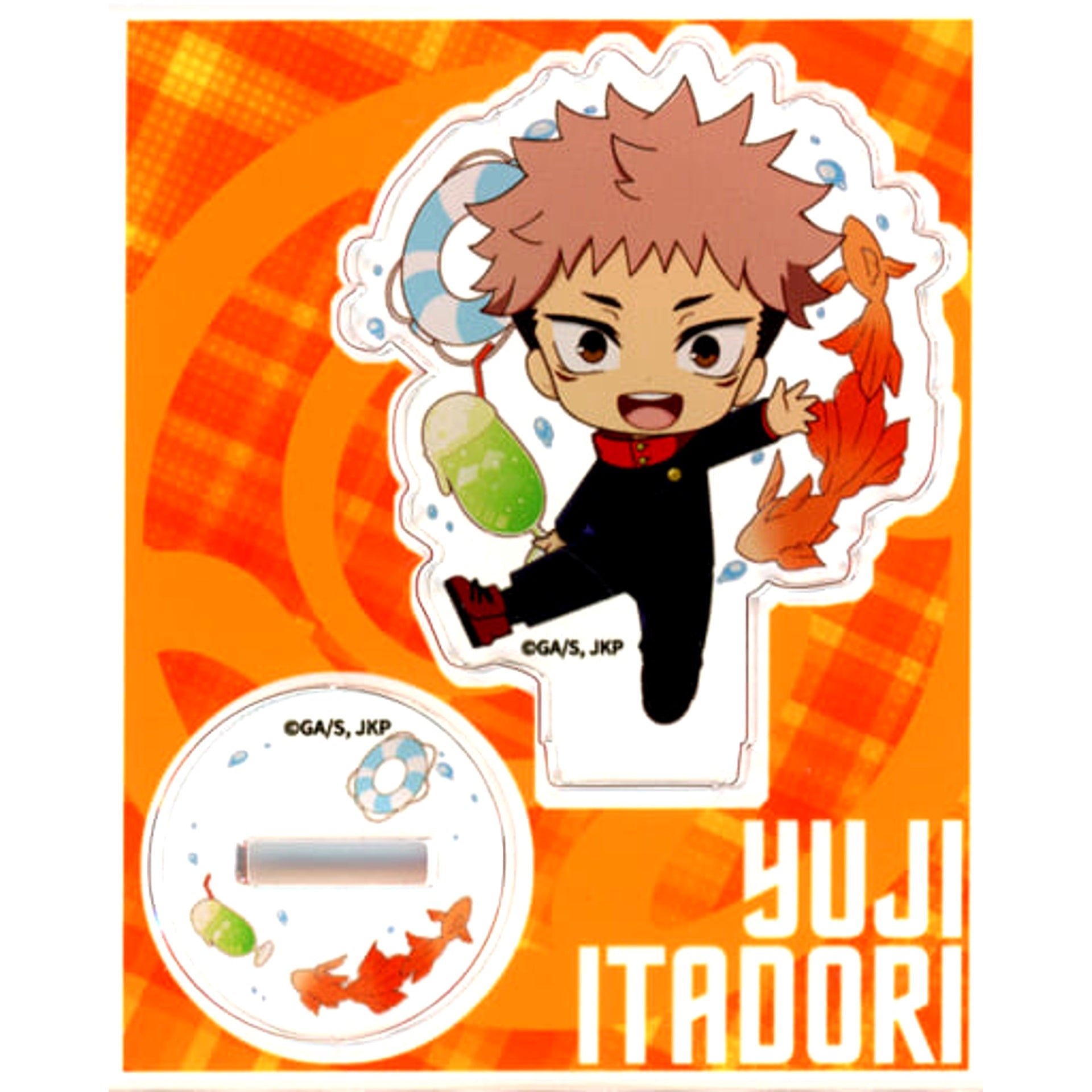 Jujutsu Kaisen Yuji Itadori Petanko Trading Acrylic Stand Four Seasons Seven Eleven Exclusive Acrylic Stands [USED]