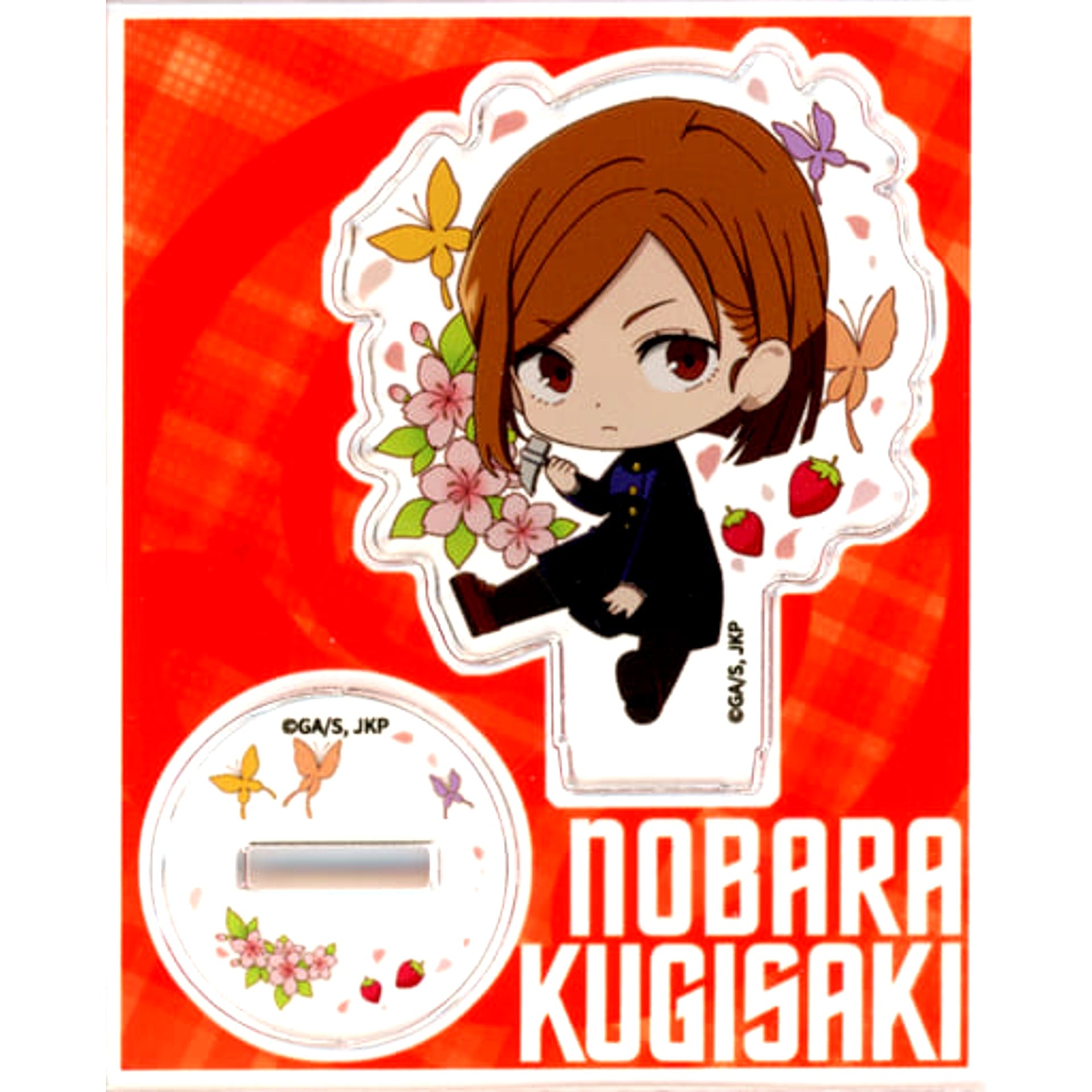 Jujutsu Kaisen Nobara Kugisaki Petanko Trading Acrylic Stand Four Seasons Seven Eleven Exclusive Acrylic Stands [USED]