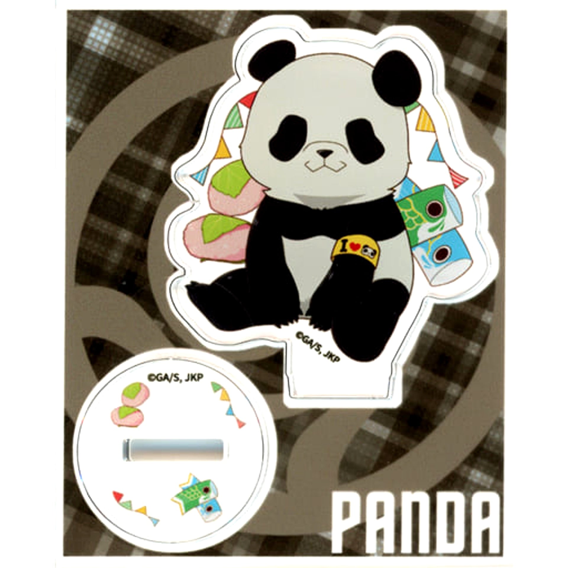 Jujutsu Kaisen Panda Petanko Trading Acrylic Stand Four Seasons Seven Eleven Exclusive Acrylic Stands [USED]