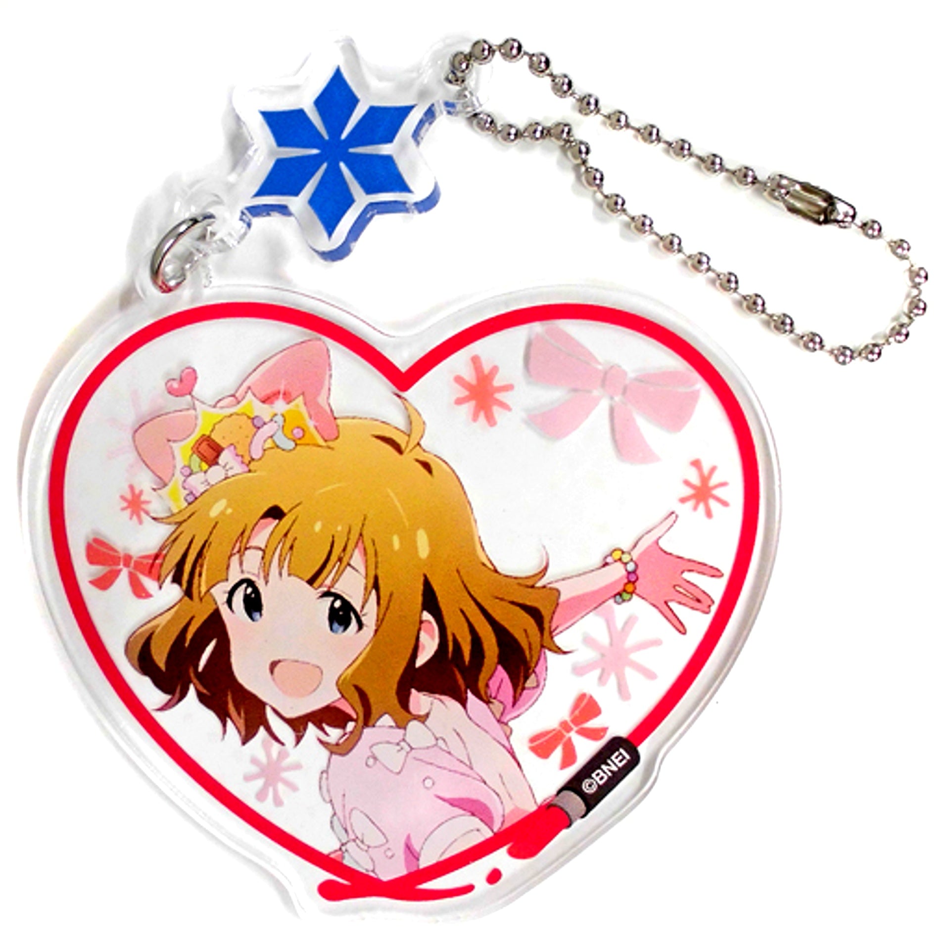 Momoko Suou Angel Cuticle ver. The Idolm@ster Million Live! Theater Days 4th ANNIVERSARY in AKIHABARA x Karatez Yura Yura Acrylic Keychain [USED]