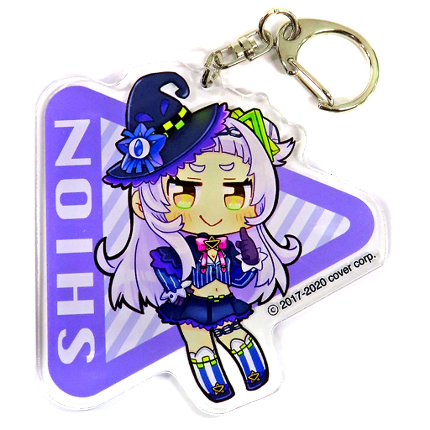 Murasaki Shion Hololive Die-cut Acrylic Keychain MOLLY.ONLINE Ltd [USED]