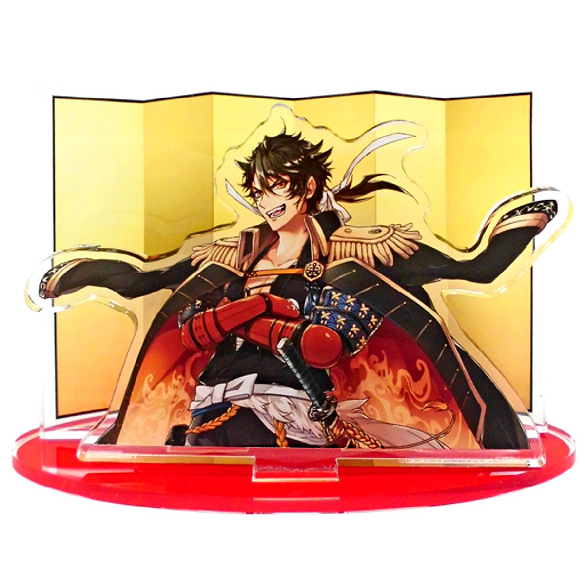 Mutsunokami Yoshiyuki Touken Ranbu ONLINE Original Diorama Style Acrylic Stand Only Sold Separately [USED]
