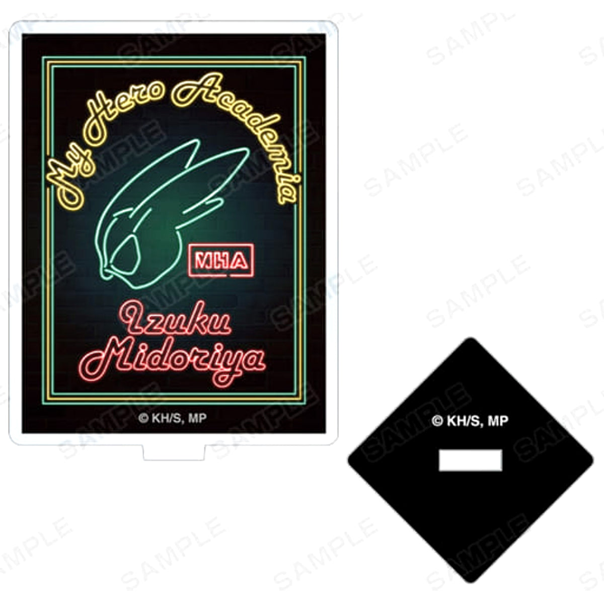 My Hero Academia Izuku Midoriya Trading Ani-Neon Acrylic Stand Acrylic Stands [USED]