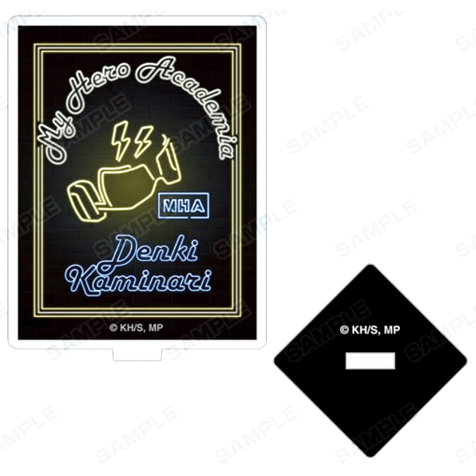 My Hero Academia Denki Kaminari Trading Ani-Neon Acrylic Stand Acrylic Stands [USED]