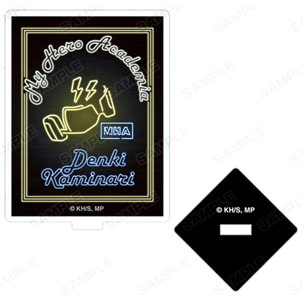 My Hero Academia Denki Kaminari Trading Ani-Neon Acrylic Stand Acrylic Stands [USED]