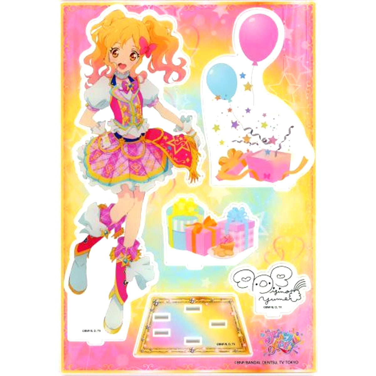 Yume Nijino Aikatsu on Parade! Aikatsu! Official Shop Limited Acrylic Diorama [USED]