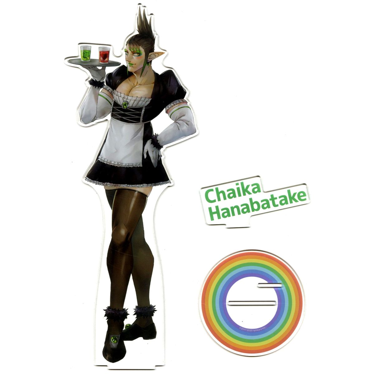 Hanabatake Chaika Large Acrylic Stand New Visual Goods Wave 2 Virtual YouTuber Nijisanji [USED]