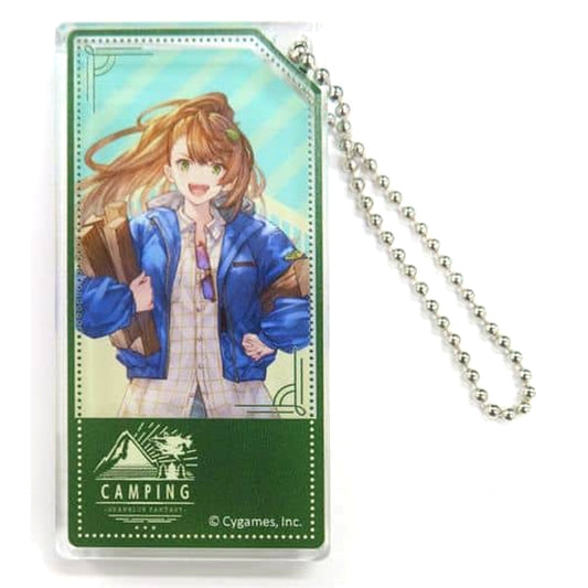 Granblue Fantasy Beatrix Domino Keychain Yorozuya Siero Marui Pop-up Shop 2021 Summer Exclusive Keychains [USED]