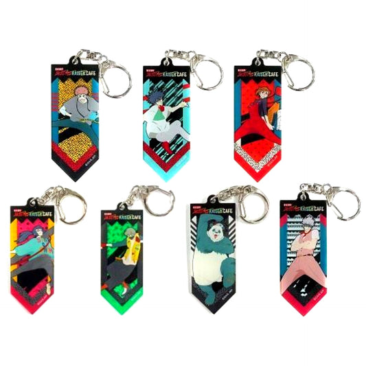 Set of 7 Jujutsu Kaisen Cafe Acrylic Keychain [USED]