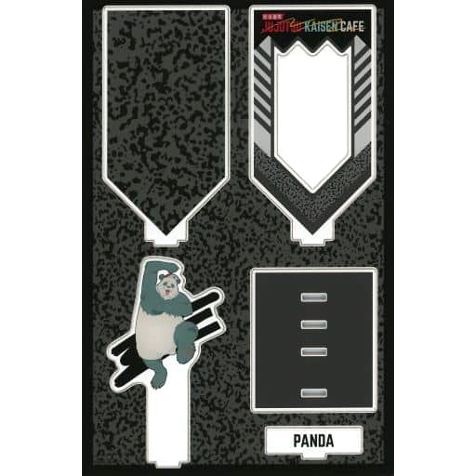 Jujutsu Kaisen Cafe Panda Acrylic Diorama Acrylic Stands [USED]