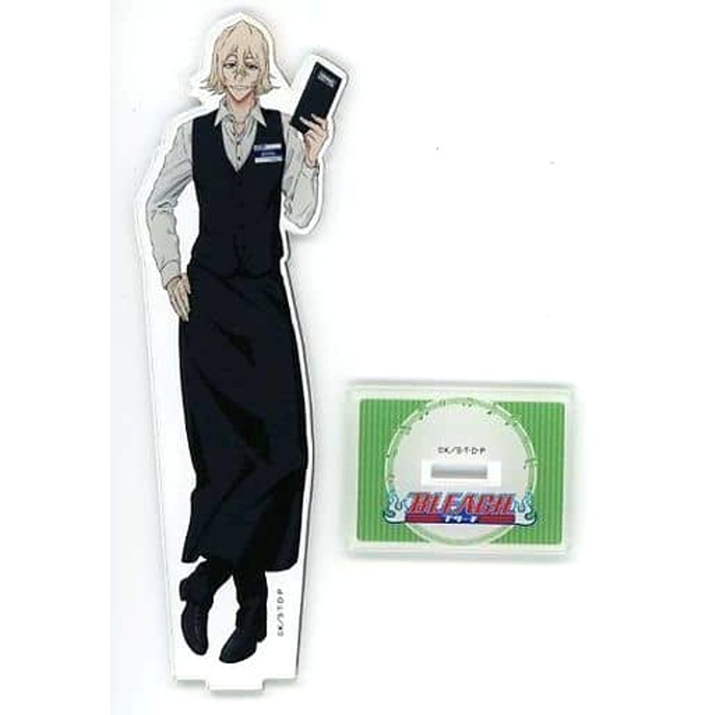 Bleach Kisuke Urahara Acrylic Stand Karaoke no Tetsujin Let's Singing! Vol.2 Exclusive Acrylic Stands [USED]