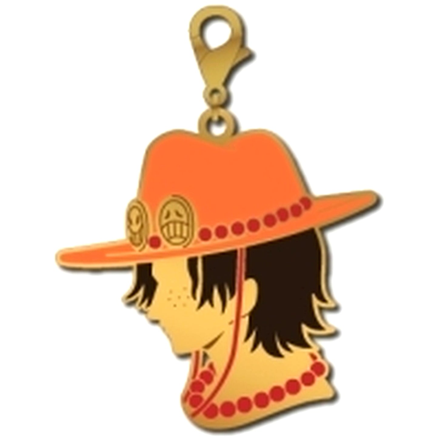 Portgas D. Ace One Piece Silhouette Charm [USED]