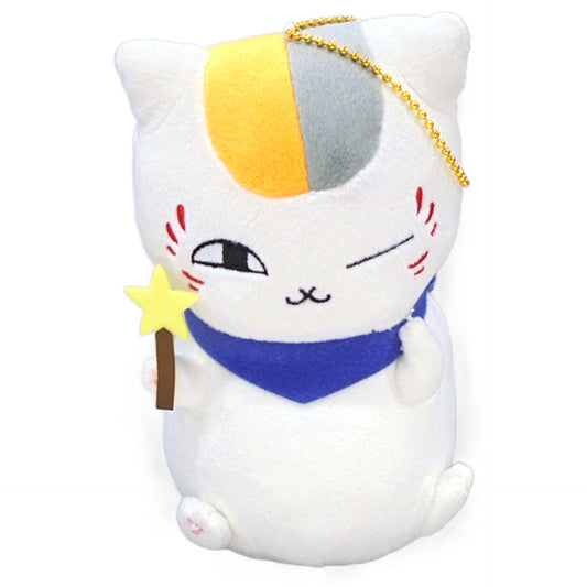 Nyanko-sensei Wink Natsume's Book of Friends Ichiban Kuji Nyanko-sensei to Hoshigeshiki Mascot Plush Prize D Mascot [USED]