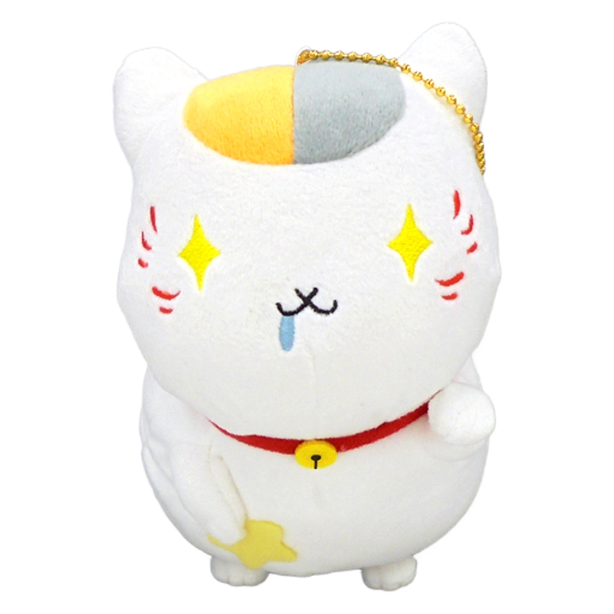 Nyanko-sensei Drool Natsume's Book of Friends Ichiban Kuji Nyanko-sensei to Hoshigeshiki Mascot Plush Prize D Mascot [USED]