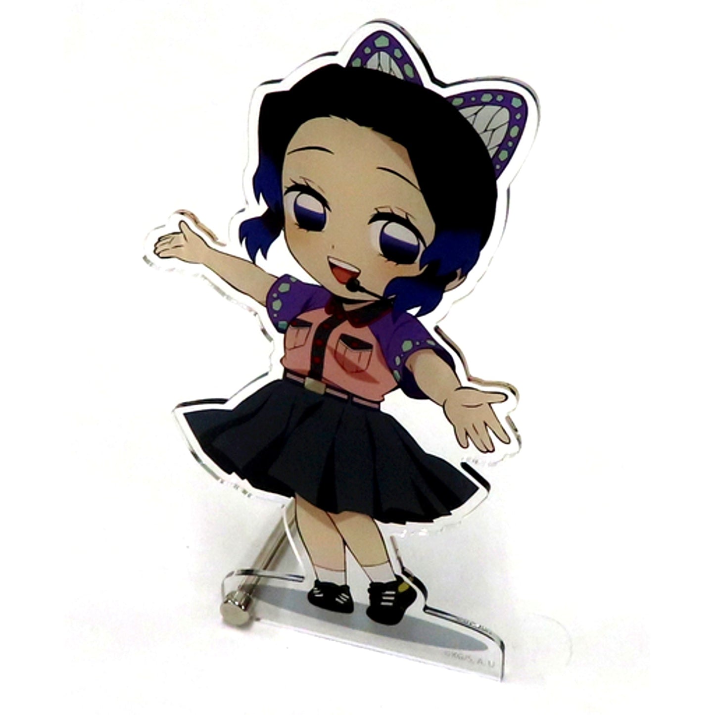 Shinobu Kocho BIG Acrylic Stand Demon Slayer x Tokyo Dome City Attractions Total Concentration! Hospitality Operation [USED]