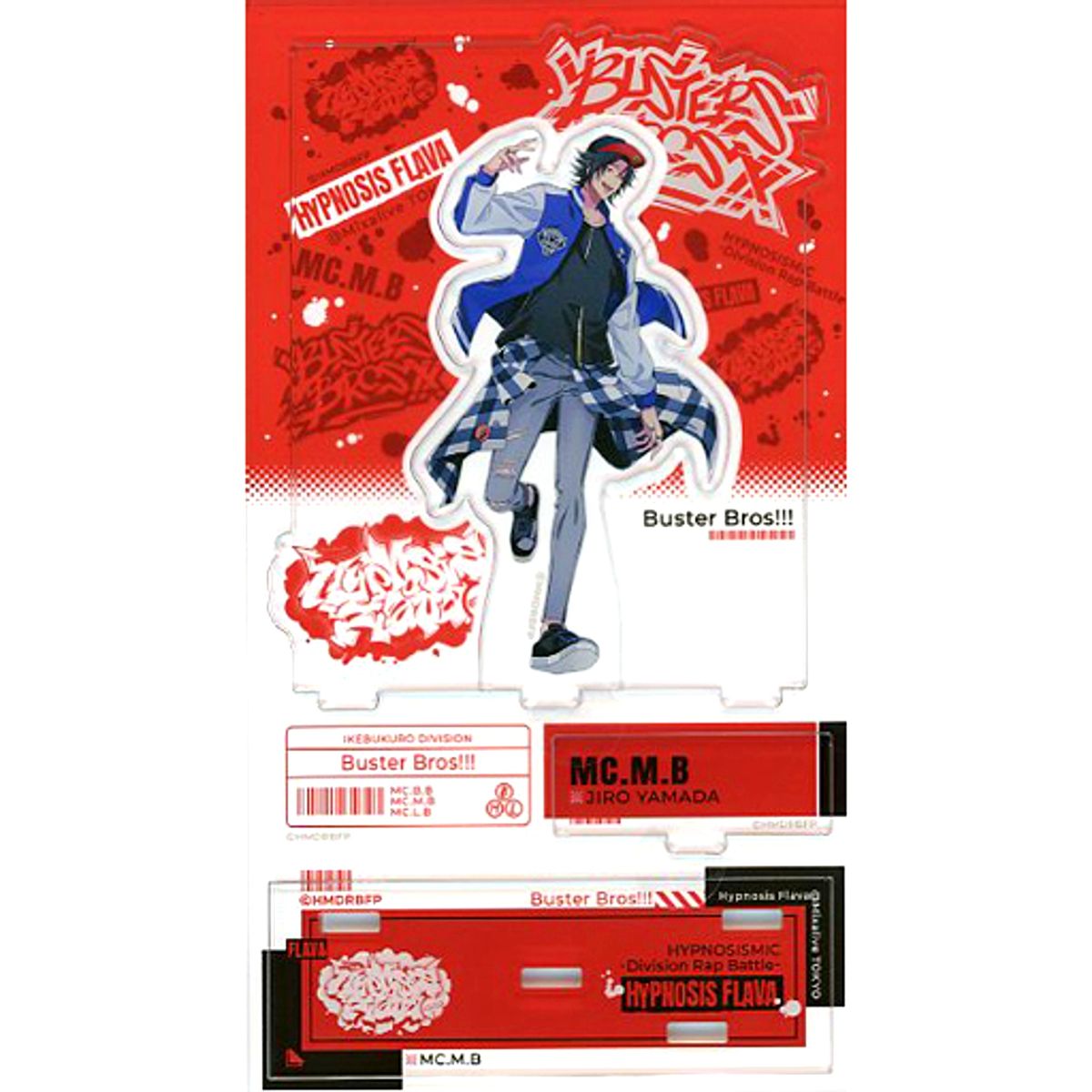 Jiro Yamada Hypnosis Mic: Division Rap Battle Acrylic Stand Hypnosis Flava Ver. Hypnosis Flava Mixalive TOKYO [USED]