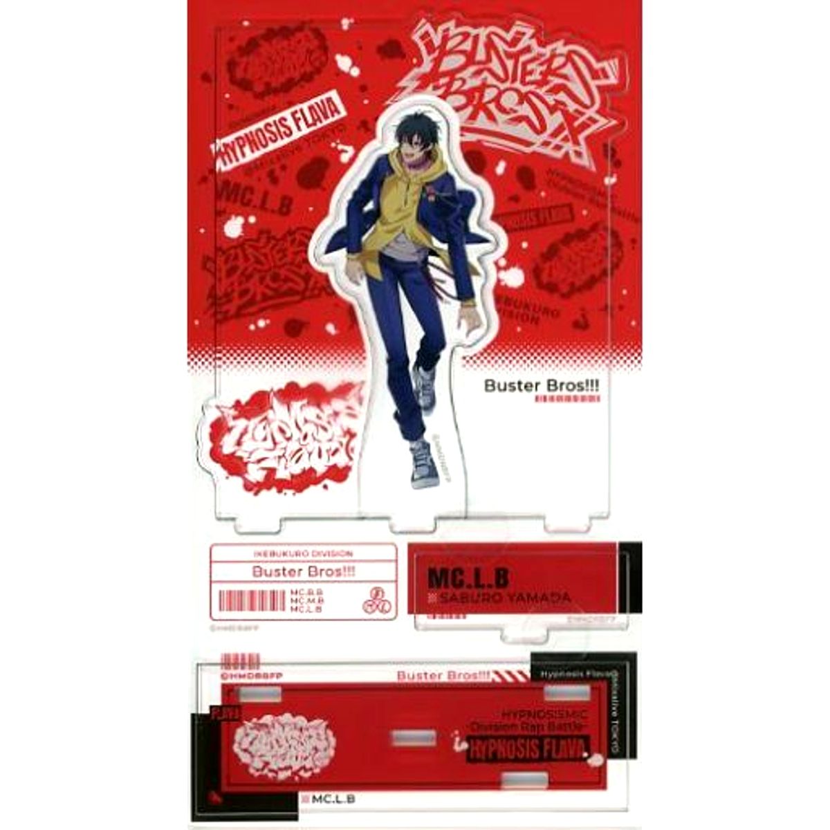 Saburo Yamada Hypnosis Mic: Division Rap Battle Acrylic Stand Hypnosis Flava Ver. Hypnosis Flava at Mixalive TOKYO [USED]