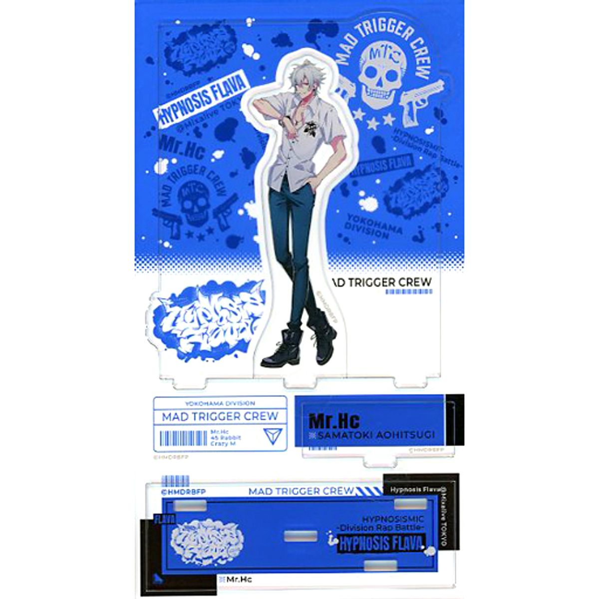 Samatoki Aohitsugi Hypnosis Mic: Division Rap Battle Acrylic Stand Hypnosis Flava Ver. Hypnosis Flava Mixalive TOKYO [USED]