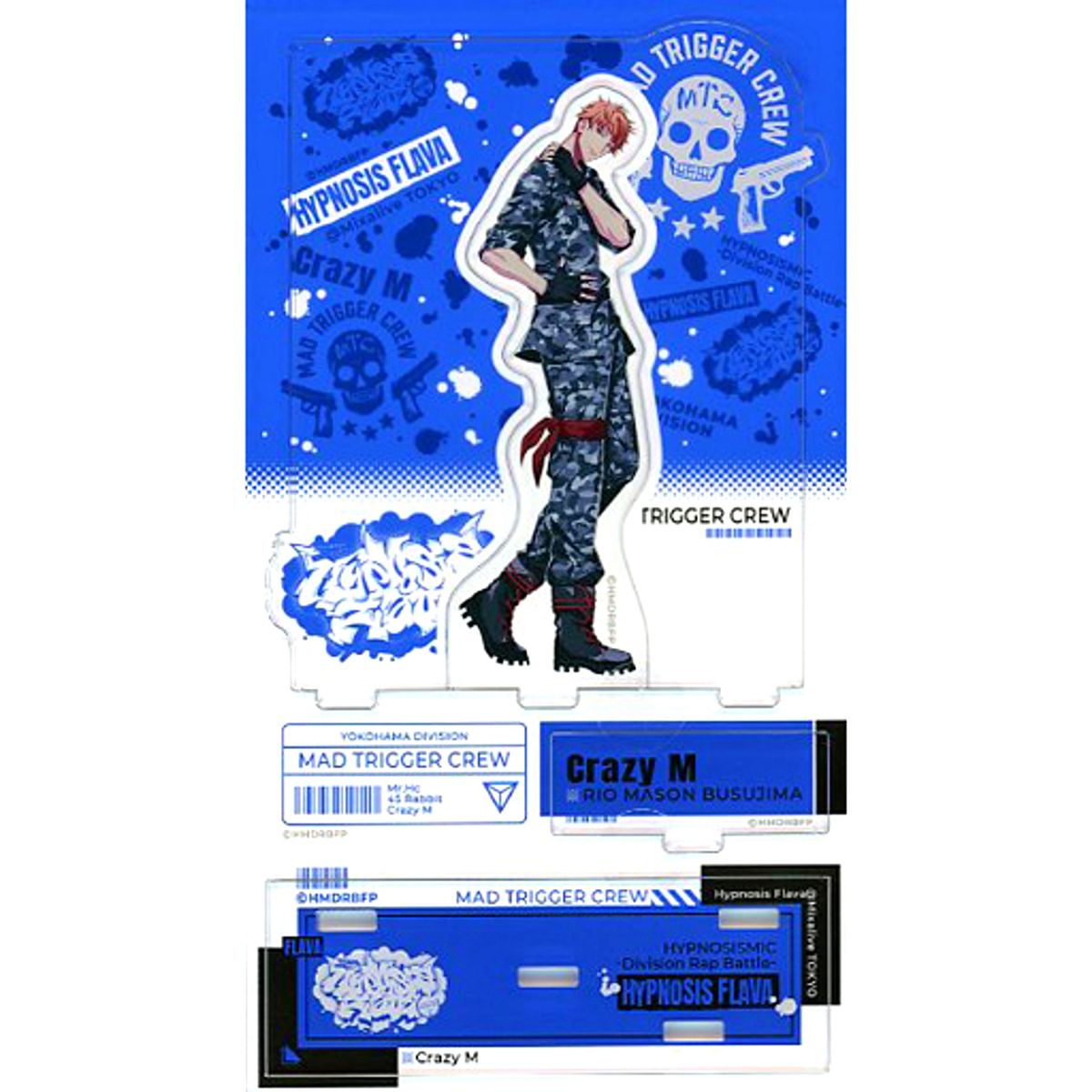 Rio Mason Busujima Hypnosis Mic: Division Rap Battle Acrylic Stand Hypnosis Flava Ver. Hypnosis Flava at Mixalive TOKYO [USED]