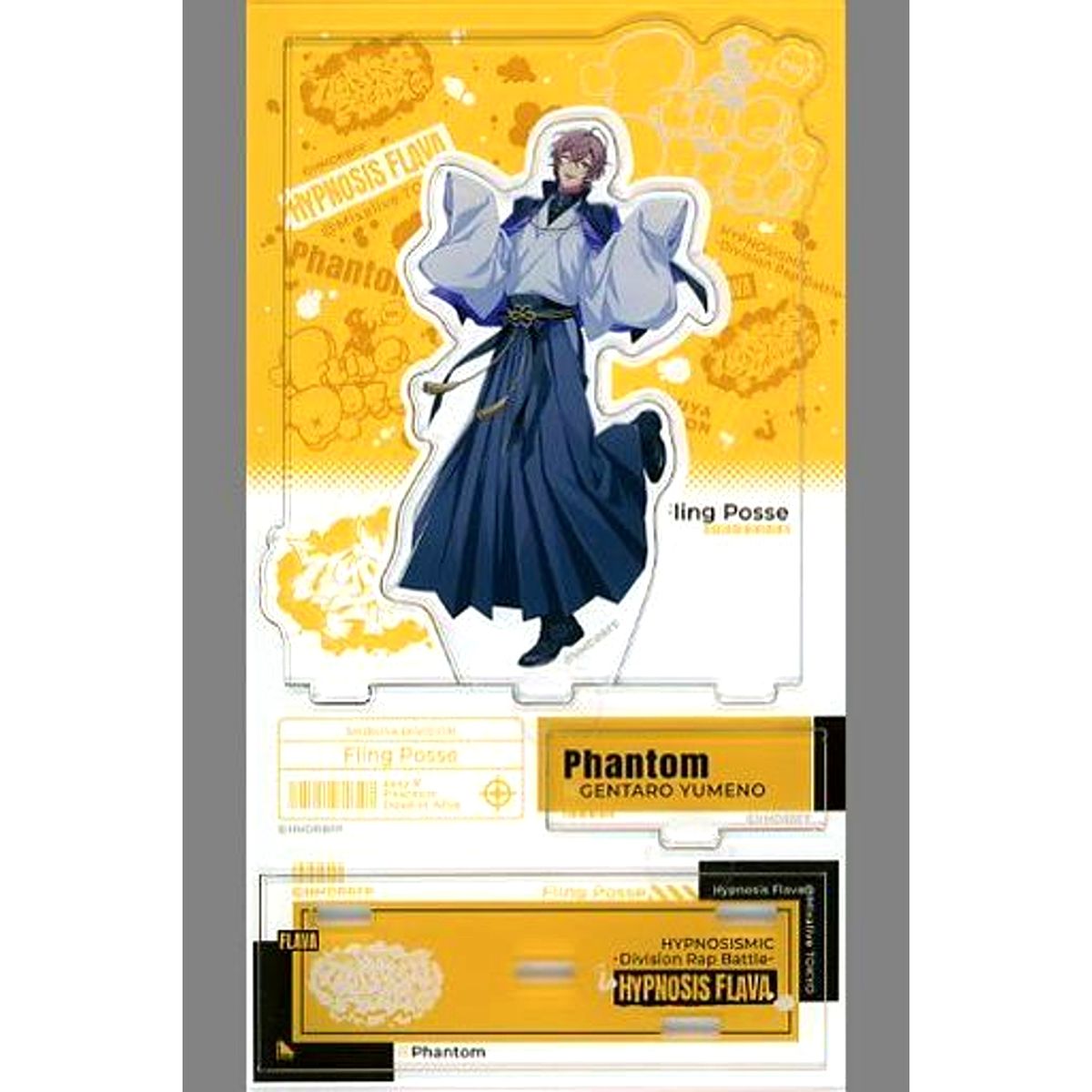 Gentaro Yumeno Hypnosis Mic: Division Rap Battle Acrylic Stand Hypnosis Flava Ver. Hypnosis Flava Mixalive TOKYO [USED]