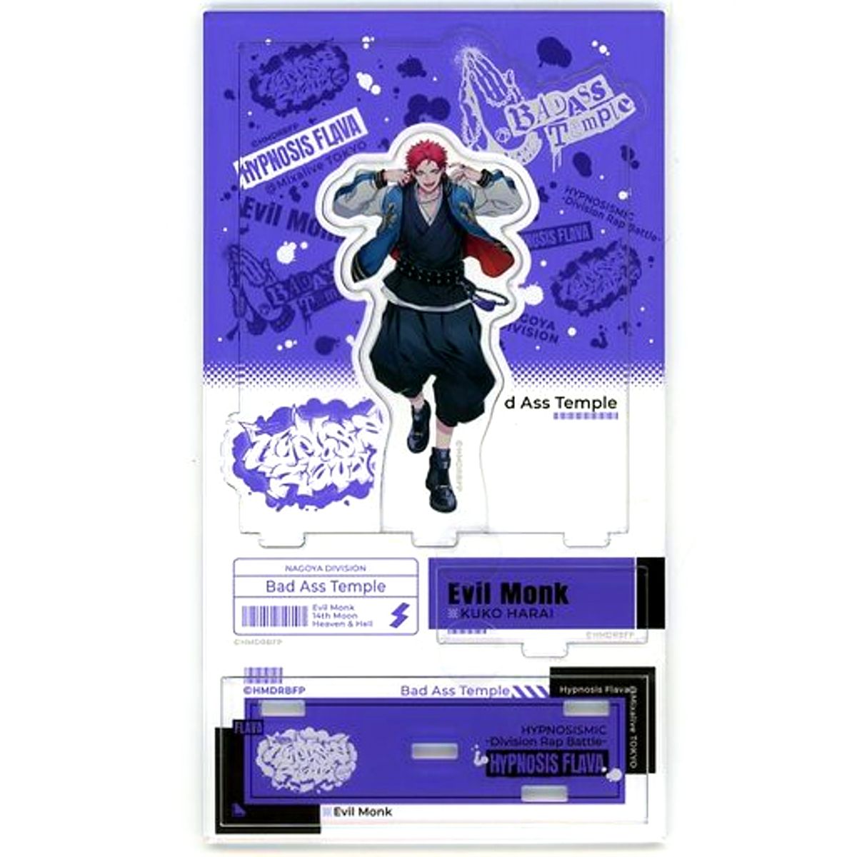 Kuko Harai Hypnosis Mic: Division Rap Battle Acrylic Stand Hypnosis Flava Ver. Hypnosis Flava Mixalive TOKYO [USED]