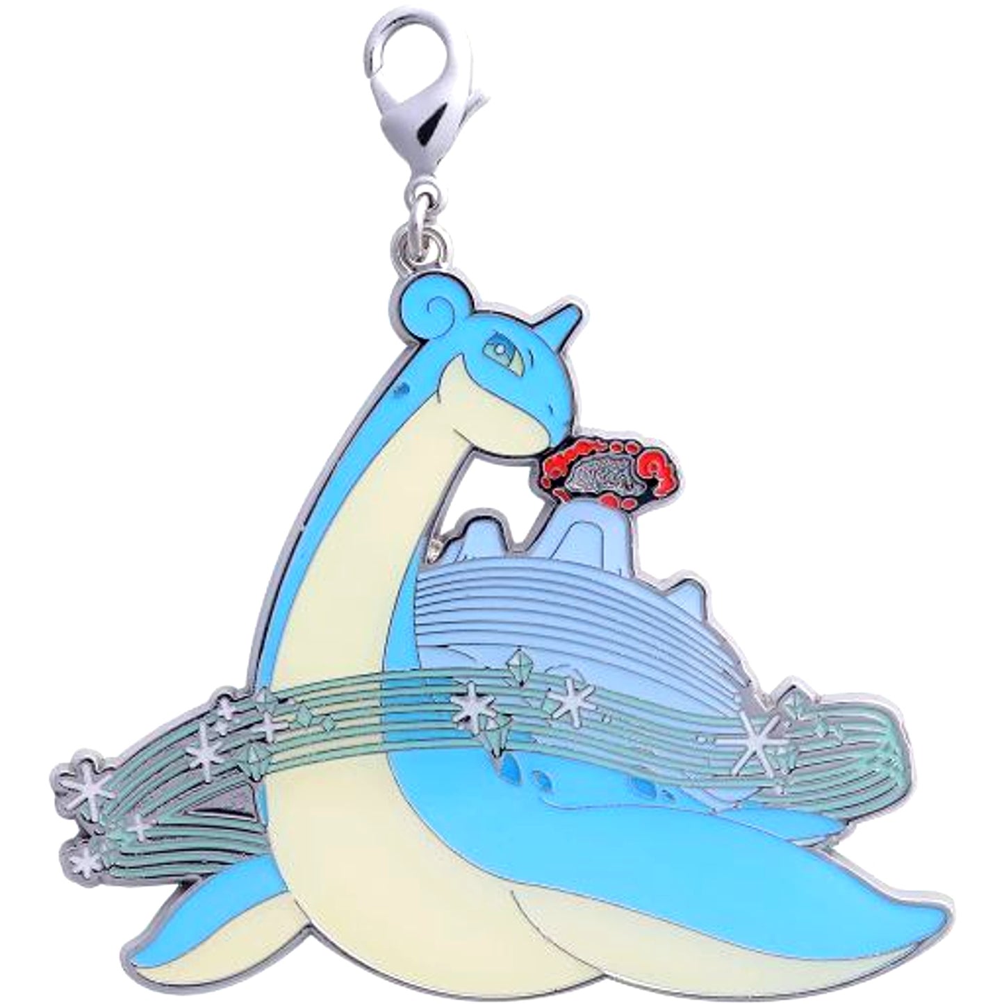 Gigantamax Lapras Pokemon Metal Charm Pokemon Center Limited [USED]