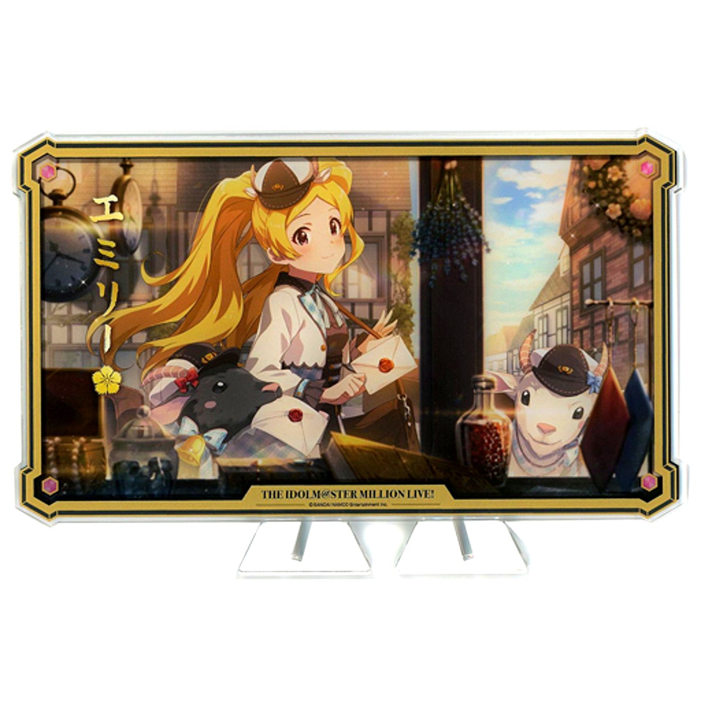 Emily Stewart The Idolm@ster Million Live! Acrylic Stand Yagi-san to Yuubinya-san Idolm@ster Official Shop Kuji M@STER Prize A [USED]