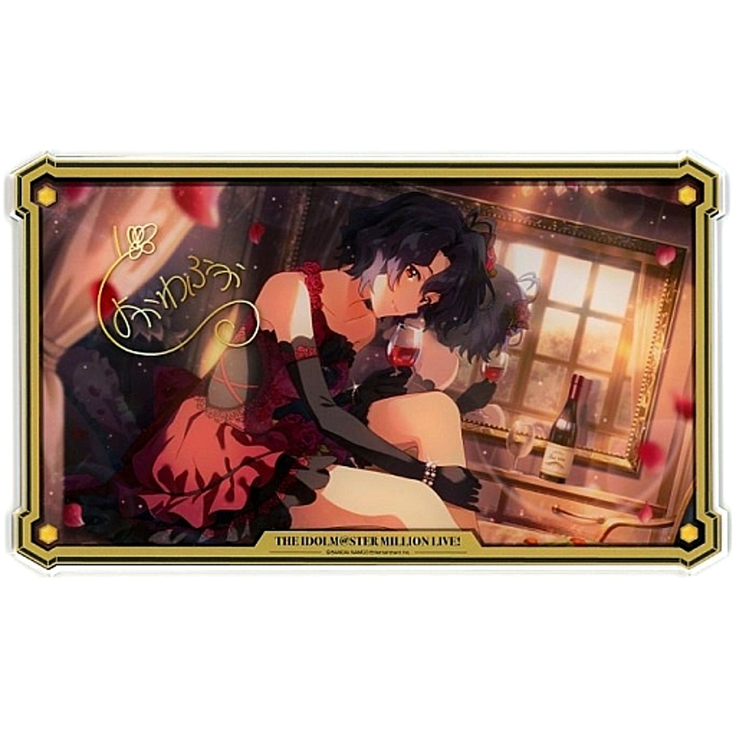 Fuka Toyokawa The Idolm@ster Million Live! Acrylic Stand Yoishireru Houkou Idolm@ster Official Shop Kuji M@STER Prize A [USED]