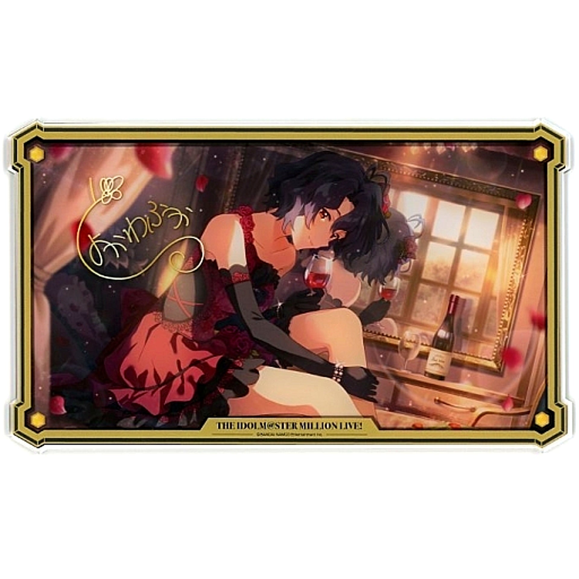Fuka Toyokawa The Idolm@ster Million Live! Acrylic Stand Yoishireru Houkou Idolm@ster Official Shop Kuji M@STER Prize A [USED]