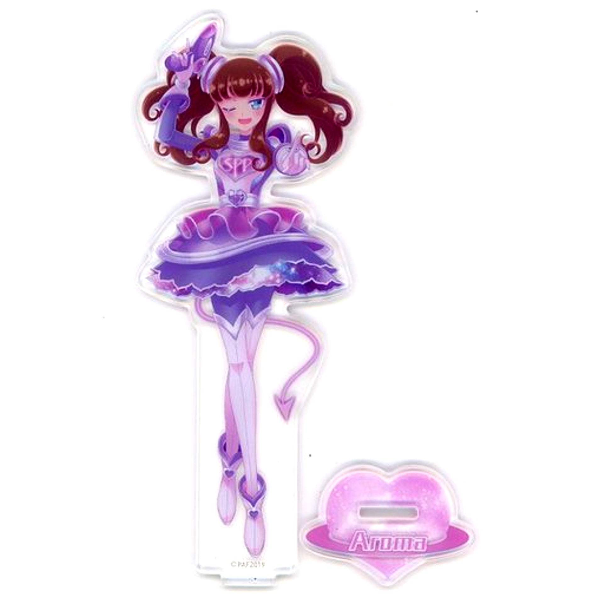 Aroma Kurosu Acrylic Stand Pretty All Friends Dash Store Space Pretty Police [USED]