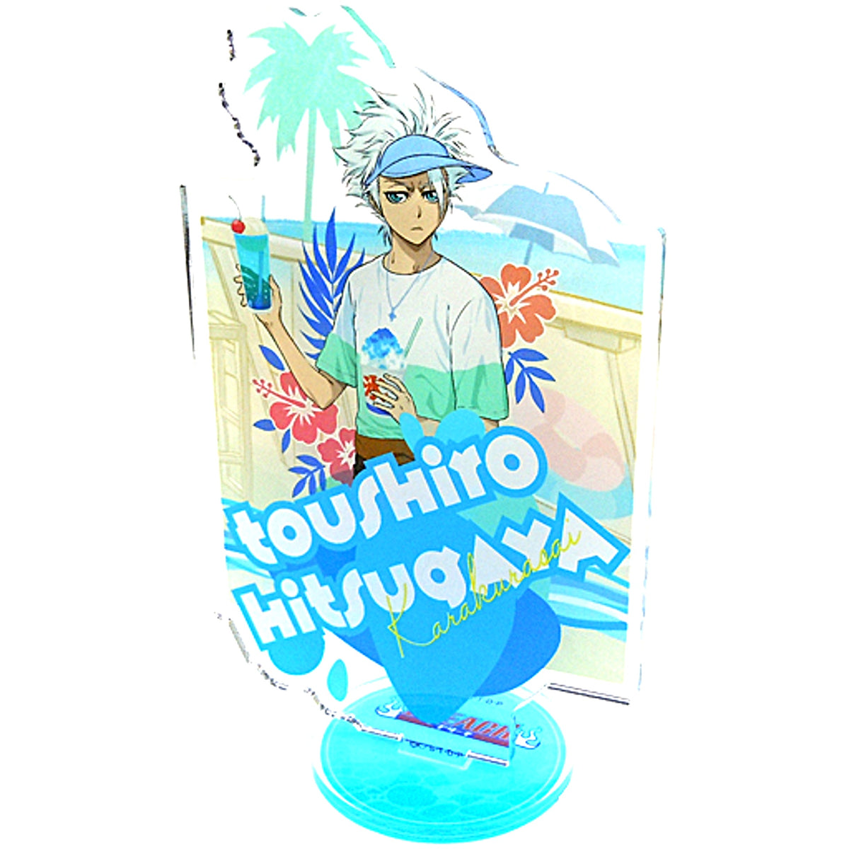 Toshiro Hitsugaya BLEACH x cookpadLive Karakura Festival Connecting Acrylic Stand Beach House Ver. [USED]