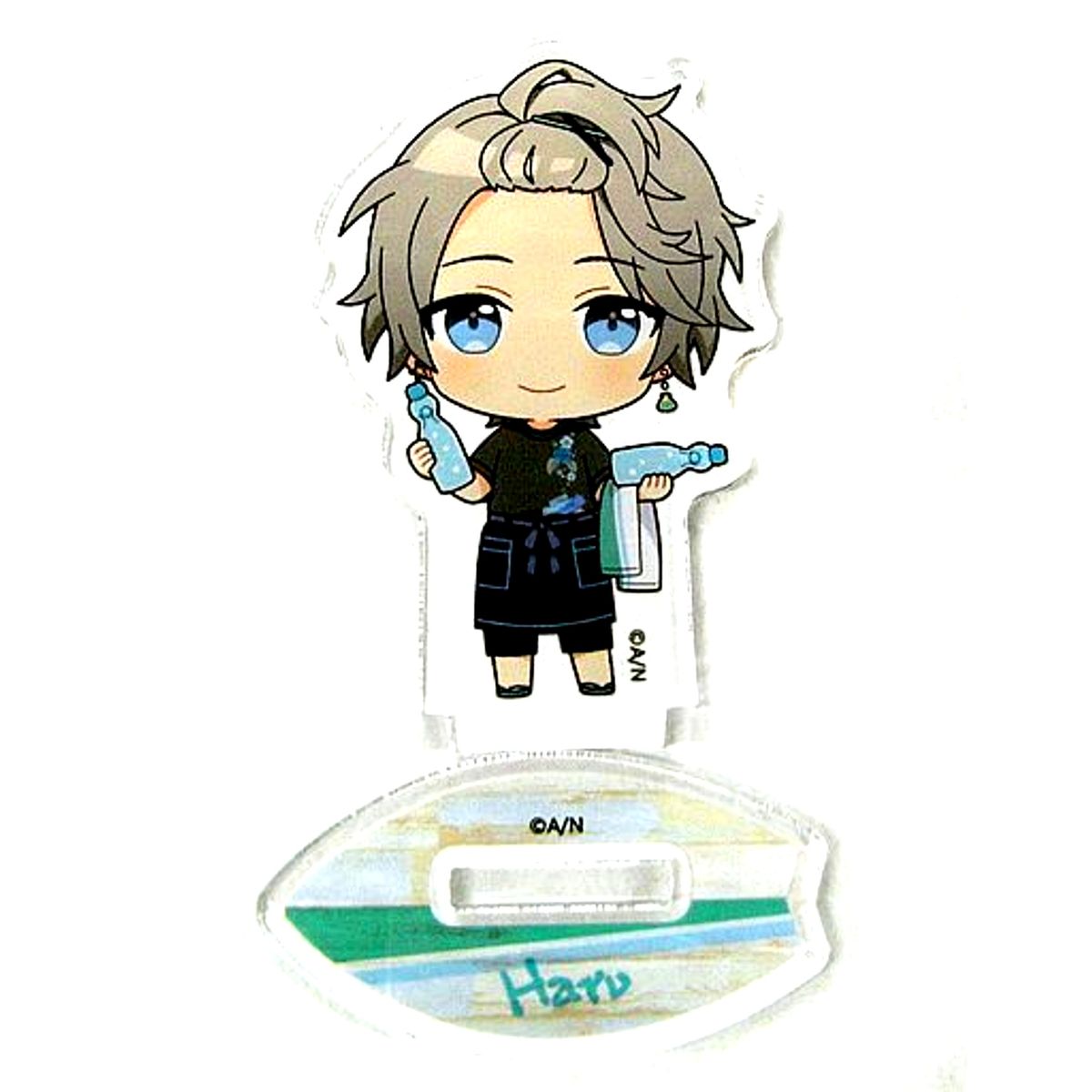 Kaida Haru Virtual YouTuber Nijisanji NIJISANJI CAFE in SWEETS PARADISE Enoshima Store Beach House Mini Character Trading Acrylic Stand [USED]