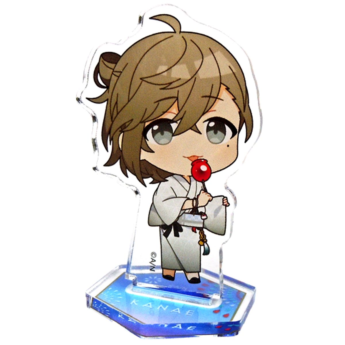 Kanae Virtual YouTuber Nijisanji NIJISANJI CAFE in SWEETS PARADISE Vol. 2 Mini Character Trading Acrylic Stand Summer Festival [USED]
