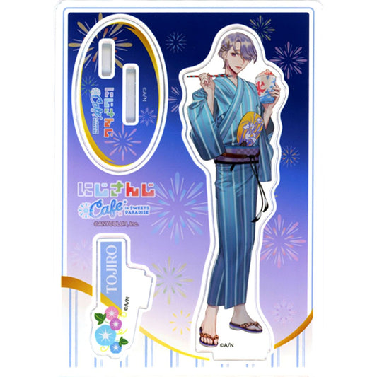 Genzuki Tojiro Virtual YouTuber Nijisanji Acrylic Stand Summer Festival NIJISANJI CAFE in SWEETS PARADISE Vol. 2 [USED]
