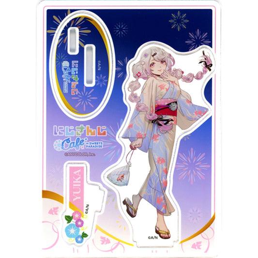 Shiina Yuika Virtual YouTuber Nijisanji Acrylic Stand Summer Festival NIJISANJI CAFE in SWEETS PARADISE Vol. 2 [USED]