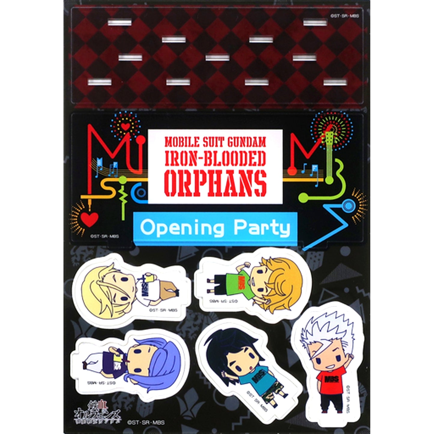 Group Mobile Suit Gundam Iron-Blooded Orphans Acrylic Diorama MBS Anime Fes 2018 Goods [USED]