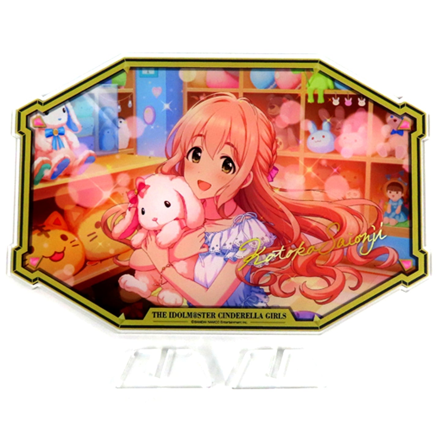 Kotoka Saionji Pure Euphoria Pre-Training THE IDOLM@STER CINDERELLA GIRLS Acrylic Stand Official Shop Ltd Lottery Prize A [USED]