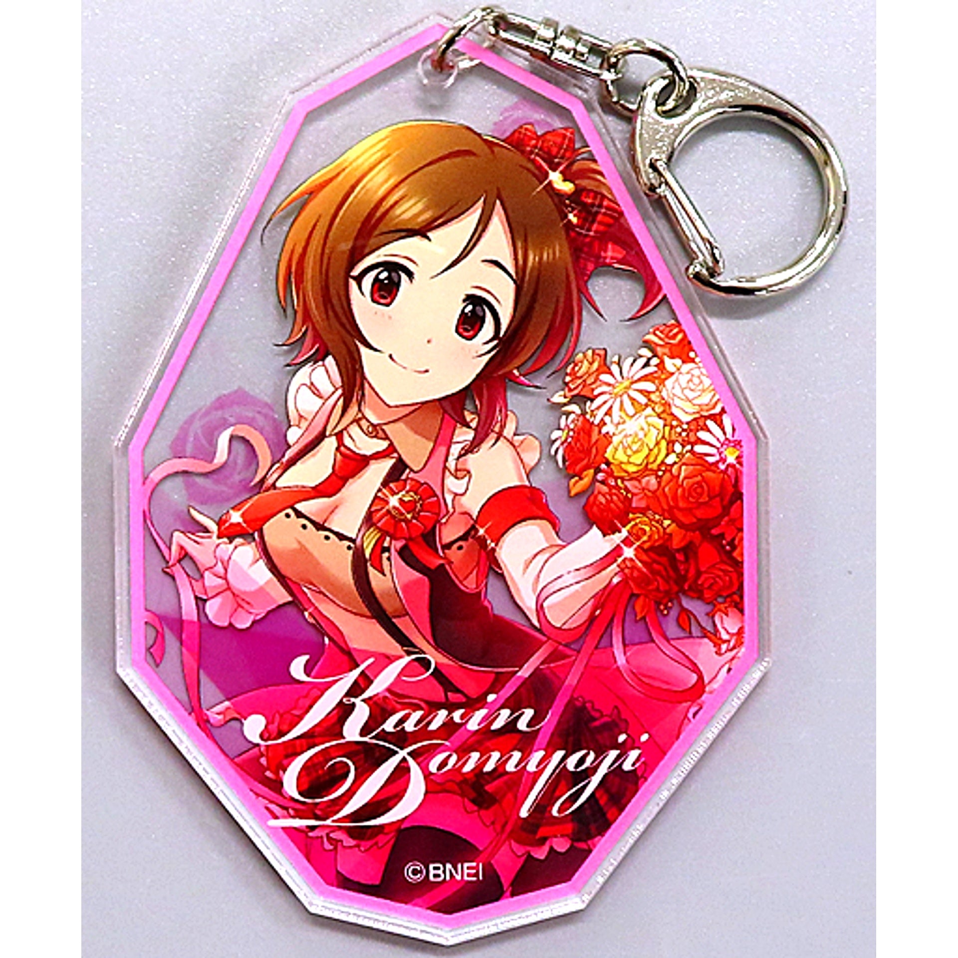 Karin Domyoji The Idolm@ster Cinderella Girls Youth Valentine After Training Acrylic Keychain Official Shop Ltd Kuji Prize B [USED]