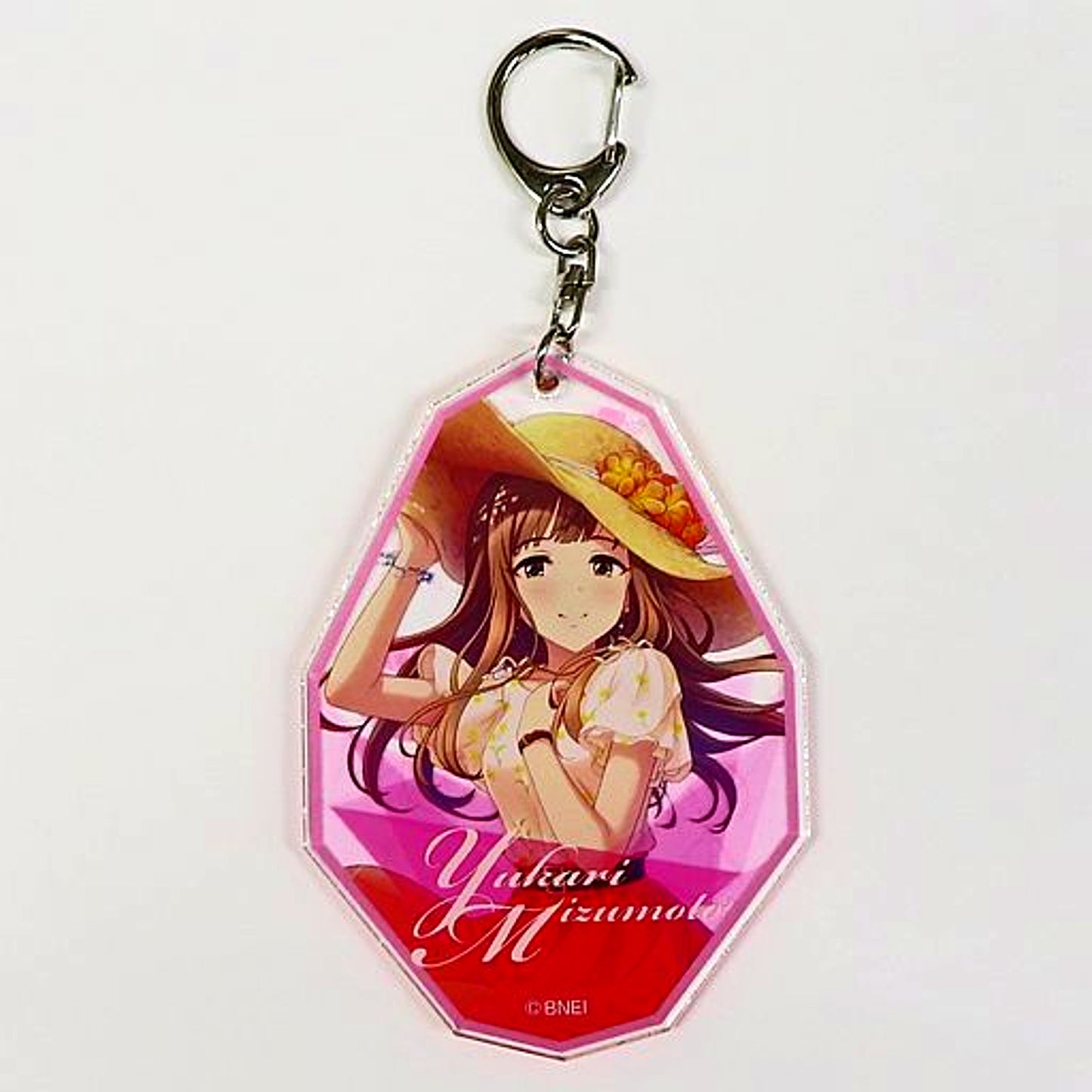 Yukari Mizumoto The Idolm@ster Cinderella Girls Kawaii make MY day ! After Training Acrylic Keychain Official Shop Ltd Kuji Prize B [USED]