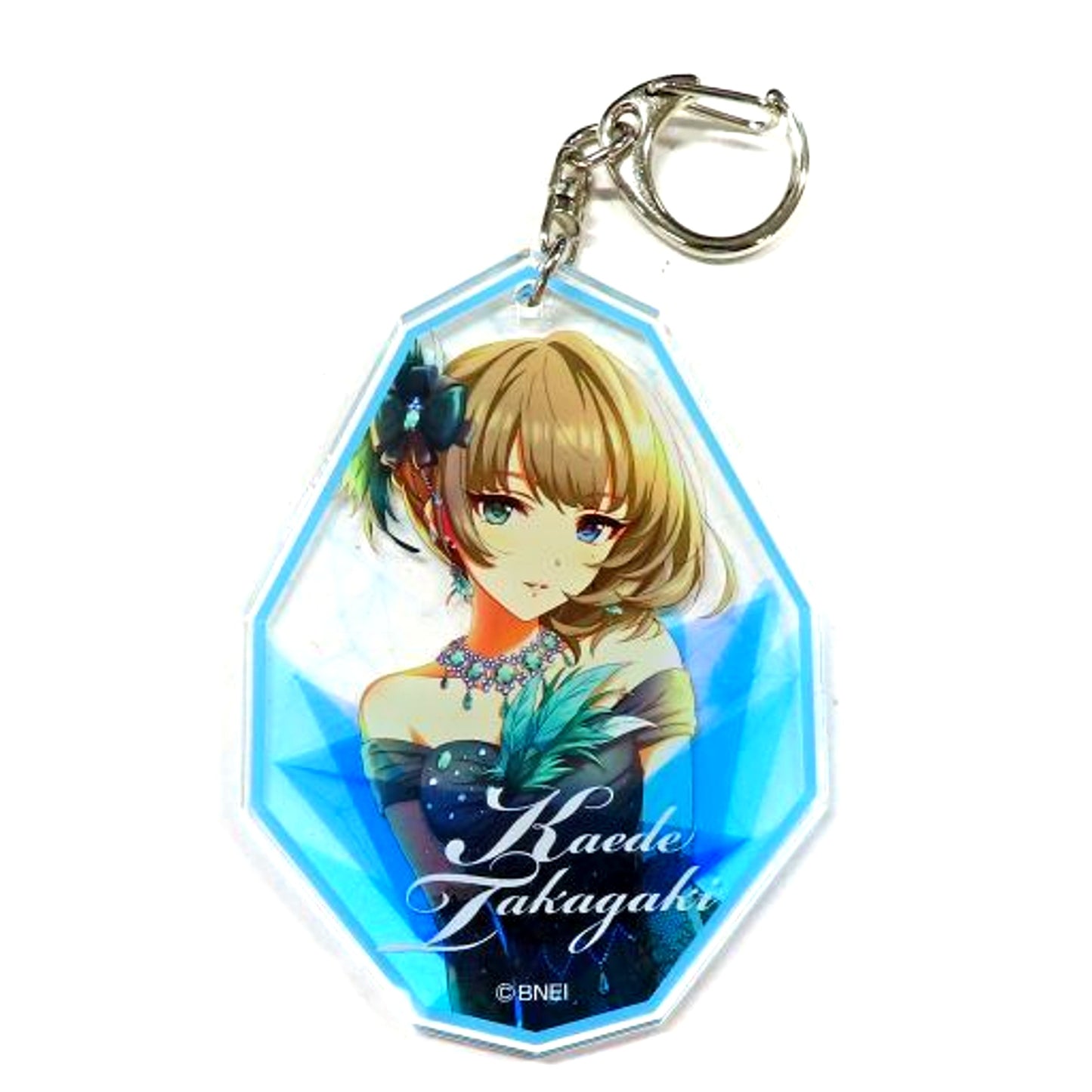 Kaede Takagaki Pretty Liar After Training Acrylic Keychain The Idolm@ster Cinderella Girls Official Shop Ltd Lottery Kuji Prize B [USED]