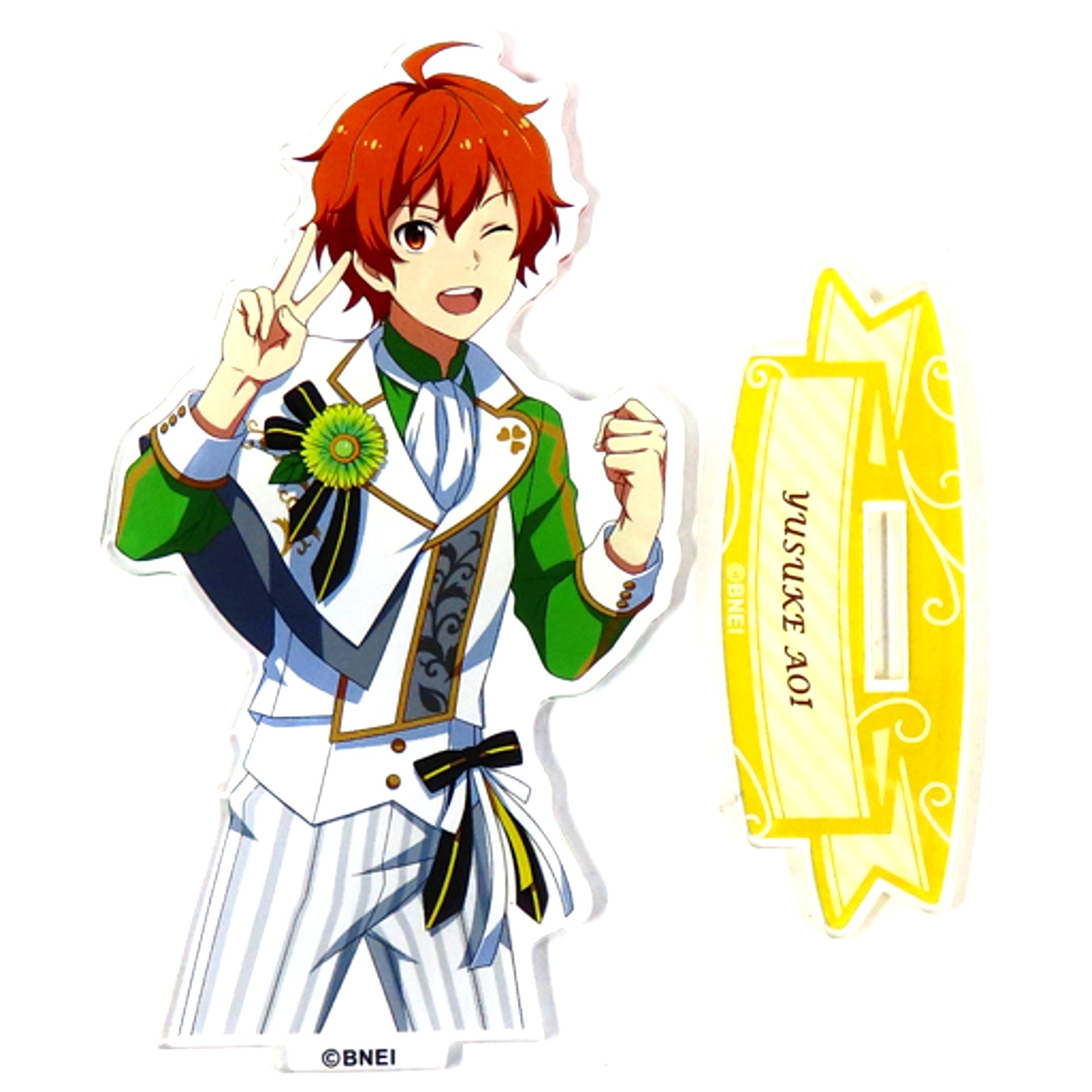 Yusuke Aoi THE IDOLM@STER SideM Official Acrylic Stand PRODUCER MEETING WELCOME TO PLEASURE 315 GARDEN!!! [USED]